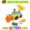 Battery operated construction truck toy