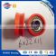 Nylon Small Deep Groove Ball Bearings Roller Plastic Pulley Wheels with Bearings for Door Windows