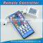 Colorful rgbw LED lights with led strip rgb remote control/ rgb led remote cotroller