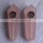 New arrived rose quartz smoking pipes healing crystal stone