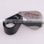Fabel High quality Black LED Illuminated Jeweller Magnifier Pocket 20X Magnifier Gem Magnifying Glass LED Loupe