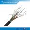 Multimode Outdoor fiber cable GYFTY 144 Core Fiber Optic Cable