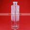 Custom embossed glass bottle unusual glass bottles heterogenic glass bottles