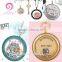 floating locket charms necklace magnetic glass pendant Memory Locket