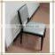 Cheap Stackable Sivler leather bistro chair (AL71)
