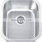 Household Stainless Steel 304 Single Bowl Above Counter Kitchen Sink GR- 521-1