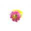 Wholesale custom fashion flower shaped PVC finger rings