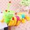 Colorful Inchworm Soft Lovely Caterpillar Pillow Plush Developmental Baby Toy