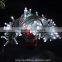 Rubber cable 10m 100leds waterproof led string lights