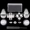 New crystal Full set button kits for PS4 controller For PlayStation 4 full crystal Button kits
