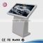 Stylish wifi 42 inch HD multi touch screen interactive kiosk