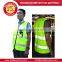 with pocket high visibility reflective safety vest