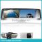 Carmera car monitor vehicle rear view mirror monitor China suppler four back up camera dispaly