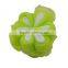 JML flower shape colorful mesh pouf bath sponge for bath