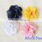 import china fabric artificial flower hand craft flowers for headwear, hairband, accessories for garments