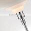 white color modern style glass table lamp / floor lamp
