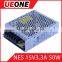 Hot sale 50w 15v 3.3a switching power supply CE factory price NES-50-15