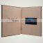 Hot sale 10 inch video playing advertising business brochure for christmas gifts