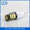 12v Car Lighting Led bulbs 11smd 7020 T10 Led car width light
