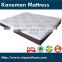 Euro market hot selling vacuum packed sponge mattress with Bamboo cover