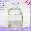 Cube 120ml280ml clear glass bottle aroma reed diffuser glass bottle with cork