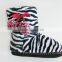 OEM Women's Indoor Cutomized Side Stitching Warm Boots Good Quality Boots