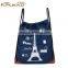 Printing shoulder bag promotional canvas shopping bag tote shopping bags