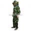 2 Piece Camouflage excellent quality protection bee suit, beekeeping equipment cotton polyester bee suit