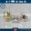 Cylinder Acrylic Cream Jar With Outside Bottle Crystal Surface