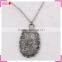 Designer necklace for Christian, Mother Maria pendant copper necklace
