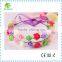Charming floral hairband headband,girl Boho style flower tiara/ crown floral headband