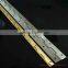 CONTINUOUS PIANO HINGE BRASSS PLATED 6 FEET LENGTH 1 INCH OPEN