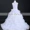 FG25 Latest Full-Length Ball Gown White Lace Flower Girl Dress Patterns For 5 7 Year Olds Girls