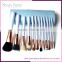 2016 beauty needs makeup brush set 12pcs natural hair makeup brush set