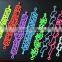 Tattoo shapes silicone fancy hollow bracelet braided bracelet