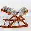 Foldable Rocking Chair Footstool/Wooden Footrest