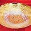 Low cost and attractive promotional gift, corporate gift item gold and silver plated brass bowl
