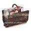 Hotsale wicker baskets for storing books wicker file basket