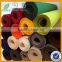 Needle punched nonwoven carpet underlay felt