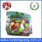 Customized Plastic Stand up Pouch Slider Zip Lock Fruit Packaging Bag