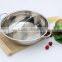 Stainless steel Octagona slag-free hotpot