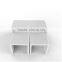 MODERN DESIGN HIGH GLOSS WHITE COFFEE TABLE SIDE/END NEST TABLE SET LIVING ROOM