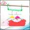 NBRSC Plastic Multi-functional Folding Clothes Hanger Hanging Device Closet Space Saver Set of 2