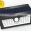 2017 new low price high qulity 45LED motion waterproof solar light for outdoor ,garden ,patio