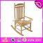 Lovely wood rocking chair toy for kids,Wooden kid rocking chair with green apple design,hot sale wooden rocking chair WJ278356