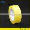 Christmas hot sale yellowish bopp packing tape/solvent based acrylic yellow bopp tape