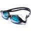 New Durable Fashionable Hot sale mirrored Adult silicone swimming eyewear