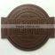 china factory cheap high quality brown leather patche for denim