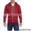 Men's Ringspun Full-zip Hooded Sweatshirt