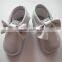 Wholesale new fashion soft leather shoes for baby girls